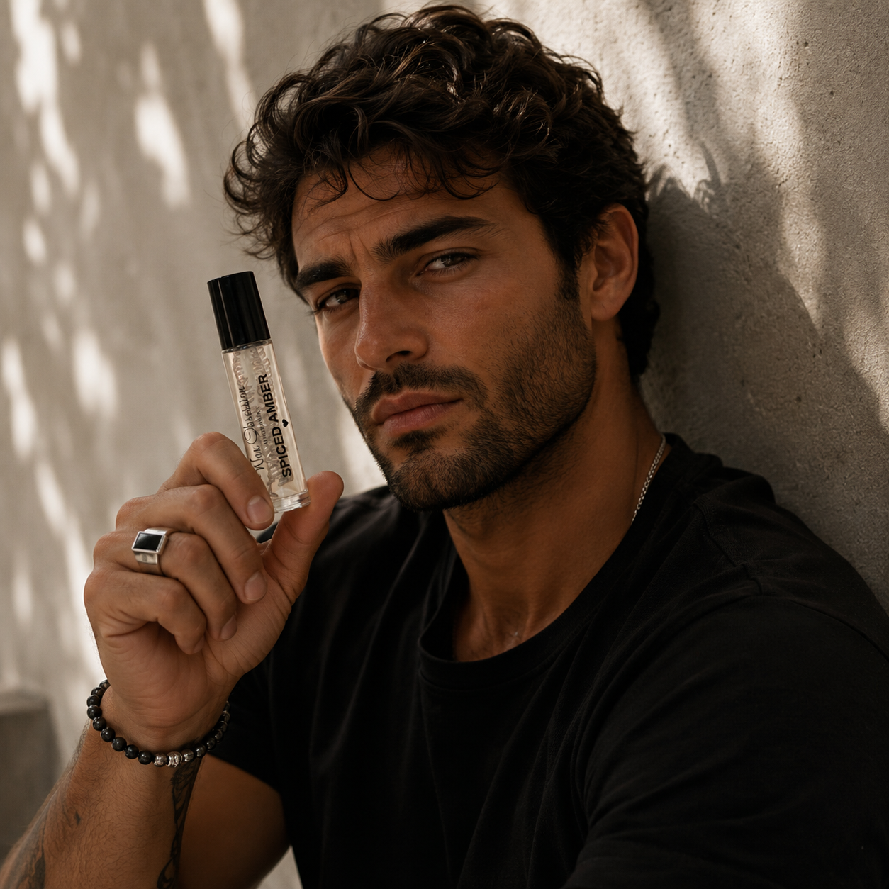 SPICED AMBER ROLL-ON PERFUME | INSPIRED BY GIORGIO ARMANI STRONGER WITH YOU INTENSELY