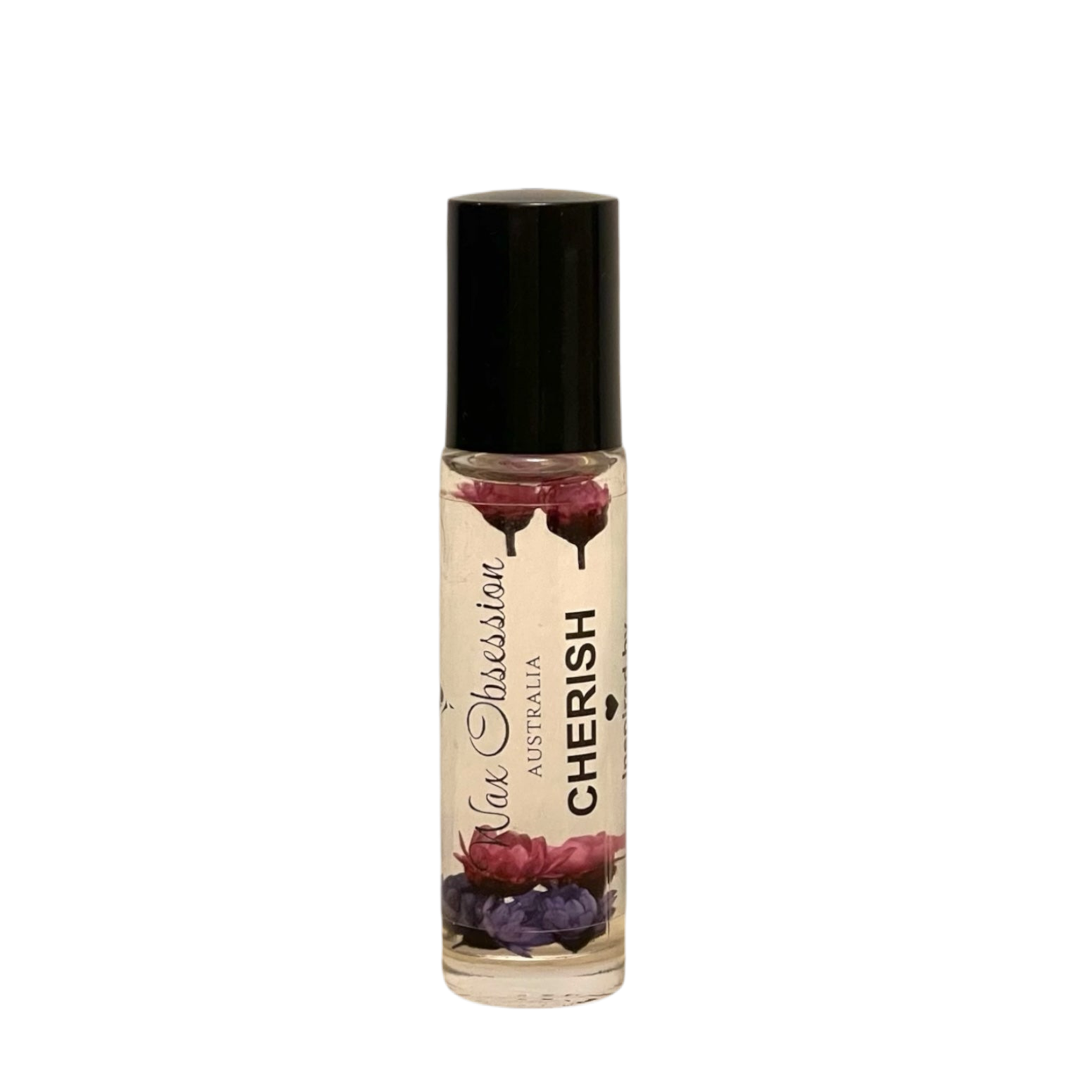 Cherish Roll-On Perfume – J’adore dupe by Wax Obsession, infused with real dried flowers