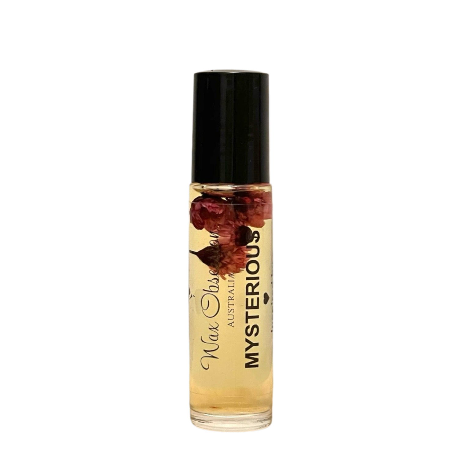 Mysterious Roll-On Perfume – Black Orchid dupe by Wax Obsession, infused with real dried flowers