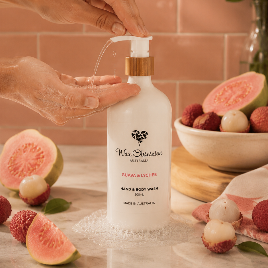 Guava & Lychee Hand & Body Wash | Wax Obsession