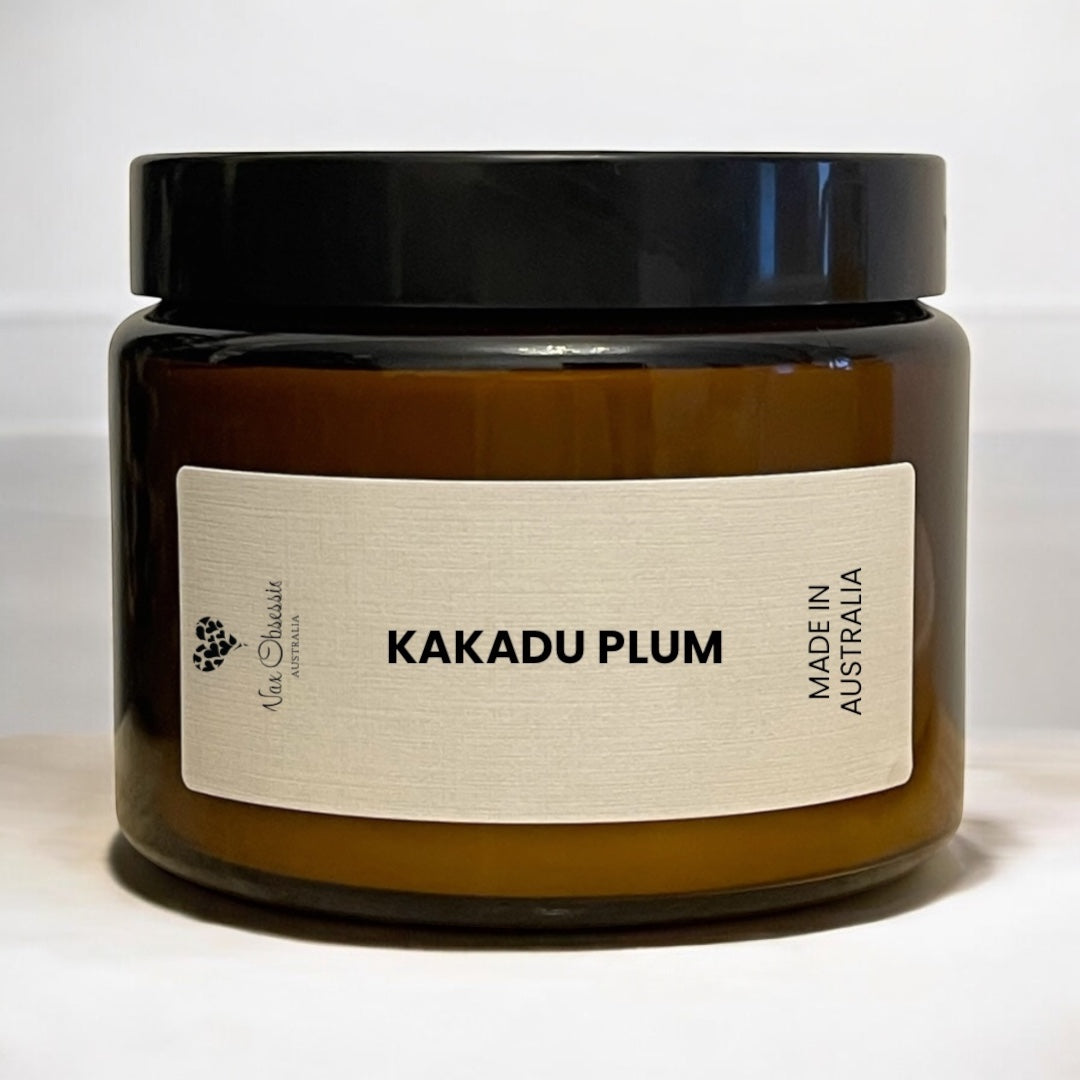 Kakadu Plum Candle – Triple Wick Soy Candle by Wax Obsession