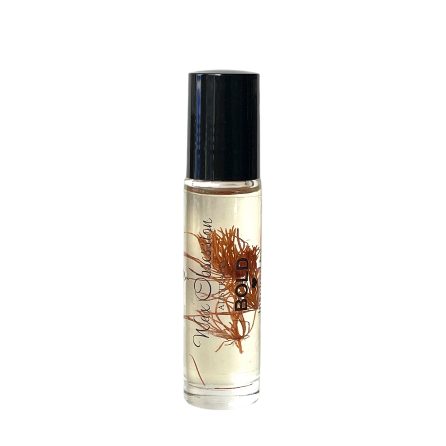 Bold Roll-On Perfume – Creed Aventus dupe by Wax Obsession, infused with real dried flowers