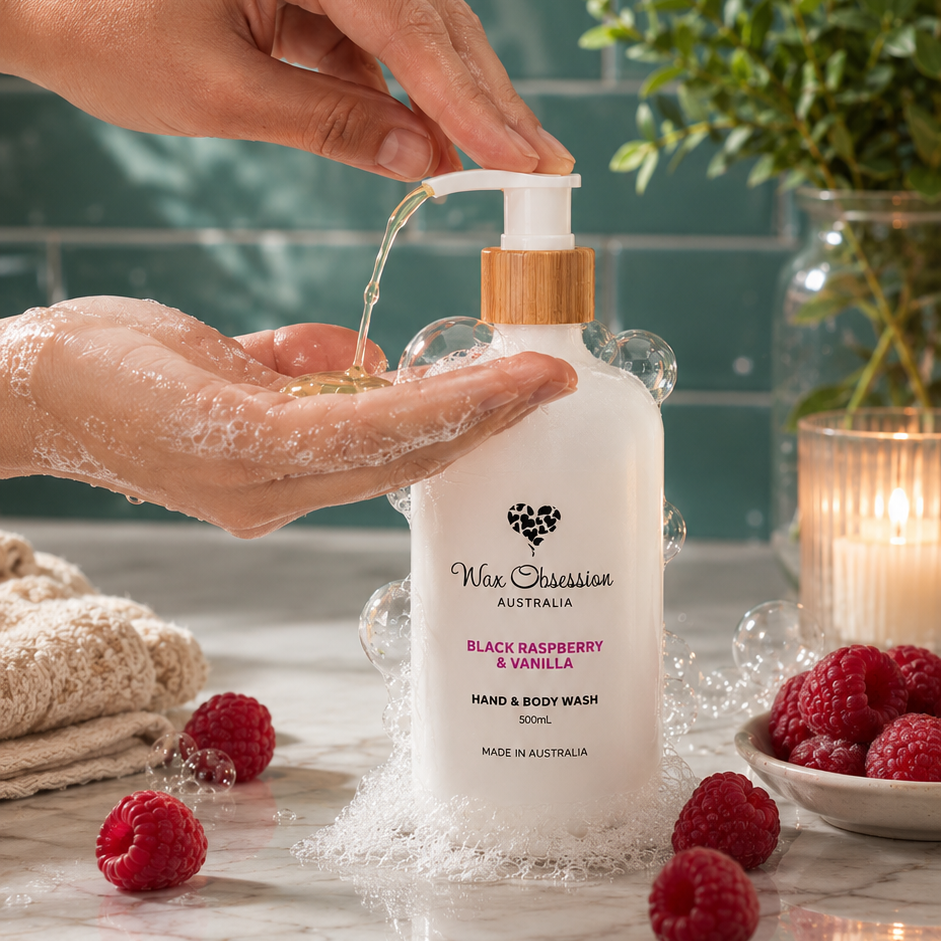 Black Raspberry & Vanilla Hand & Body Wash | Wax Obsession