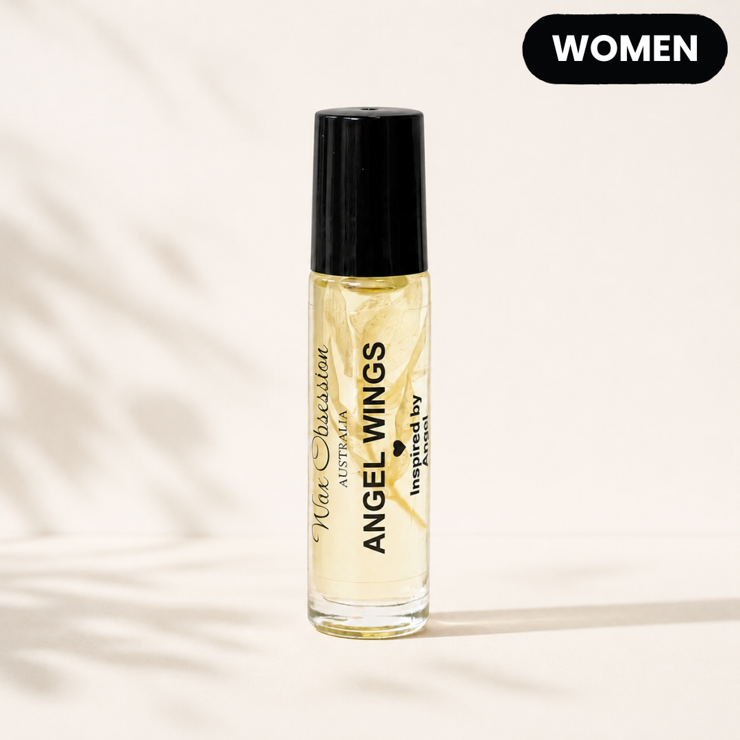 ANGEL WINGS ROLL-ON PERFUME BY WAX OBSESSION | A DUPE OF THIERRY MUGLER'S ANGEL
