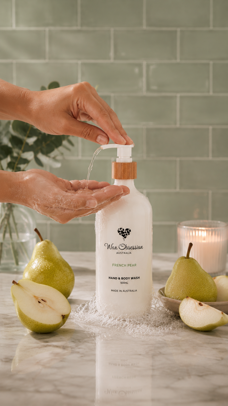 Hand & Body Wash - French Pear