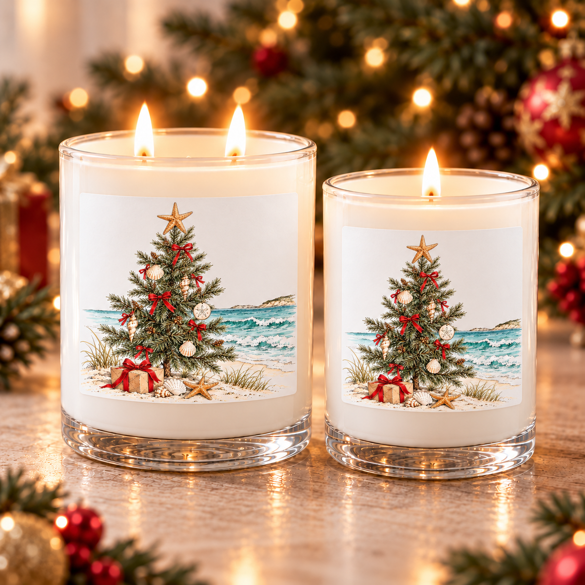 Beach Vibes | Christmas Candle