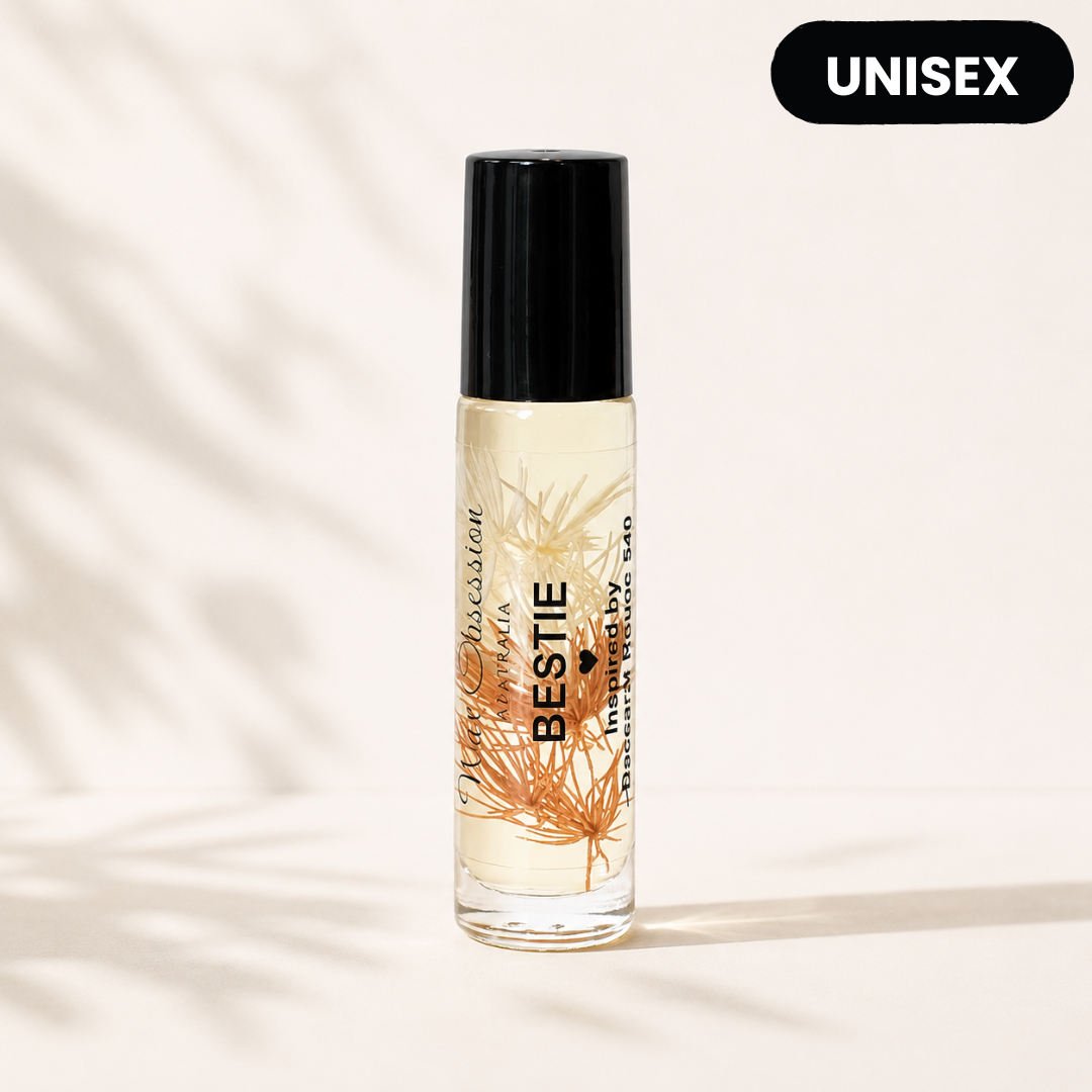 BESTIE ROLL-ON PERFUME OIL BY WAX OBSESSION | INSPIRED BY BACCARAT ROUGE 540
