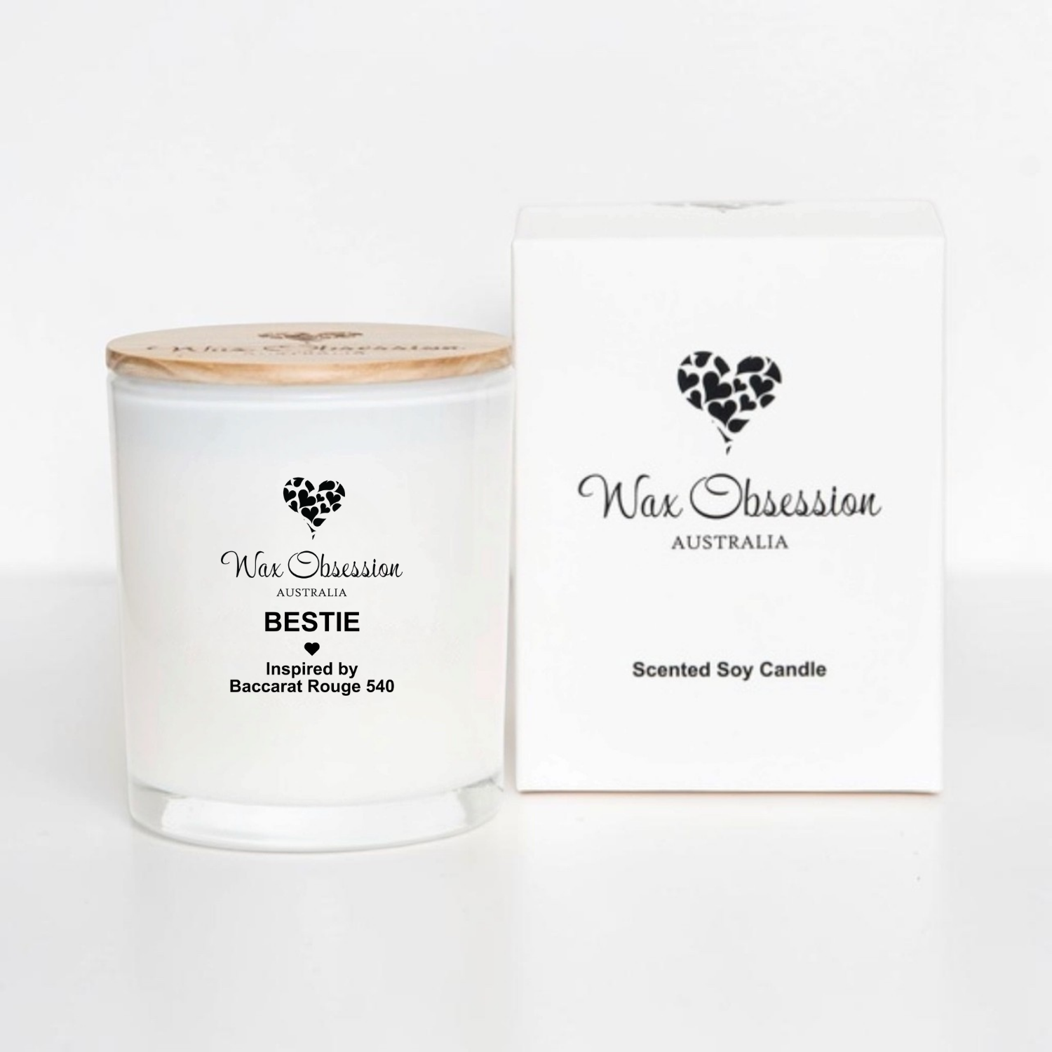 BESTIE CANDLE | Inspired by Baccarat Rouge 540 by Maison Francis Kurkdjian