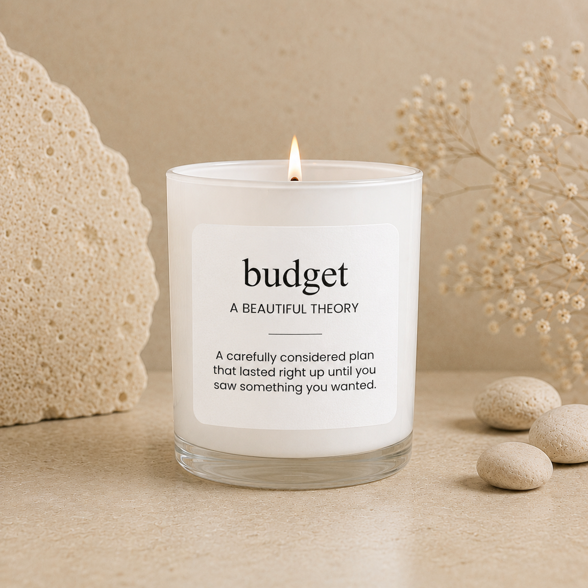 Budget scented soy candle from the Wax Obsession Definition Collection