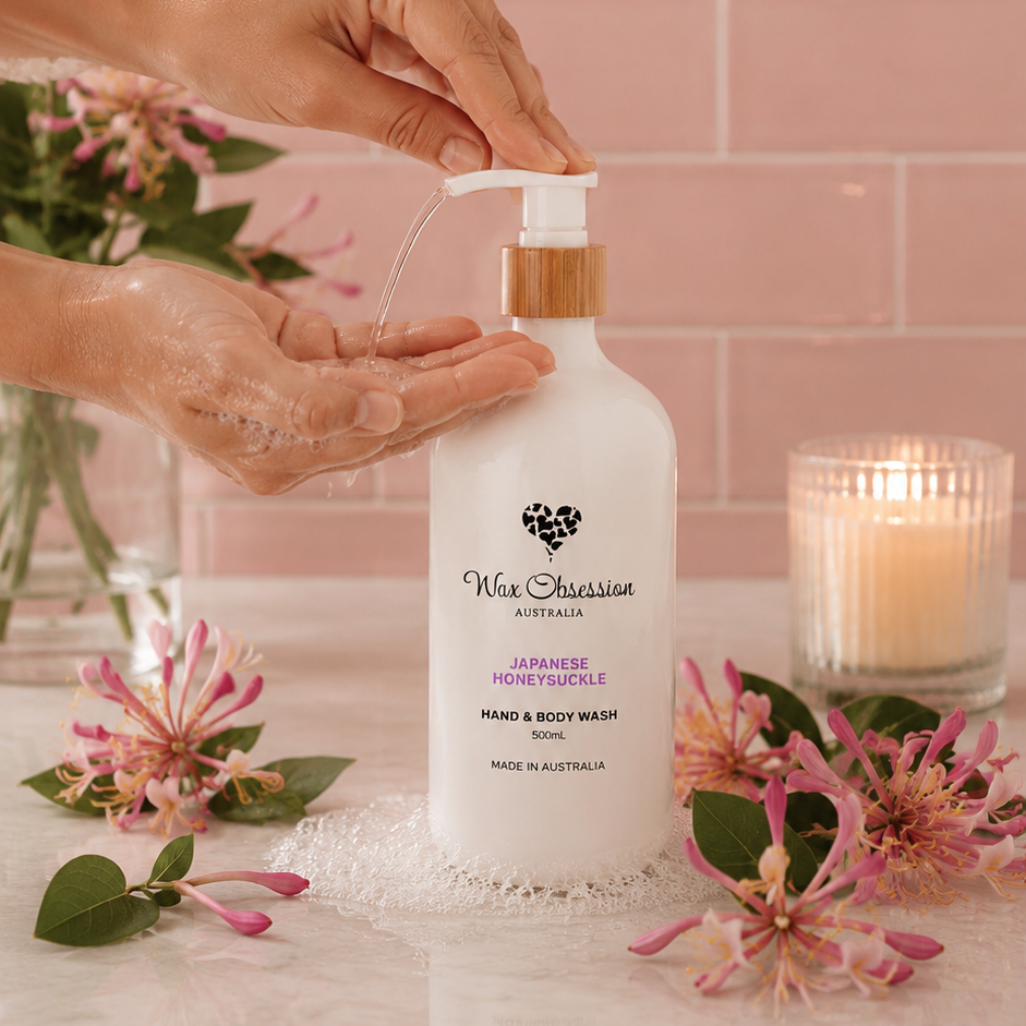 Japanese Honeysuckle Hand & Body Wash | Wax Obsession
