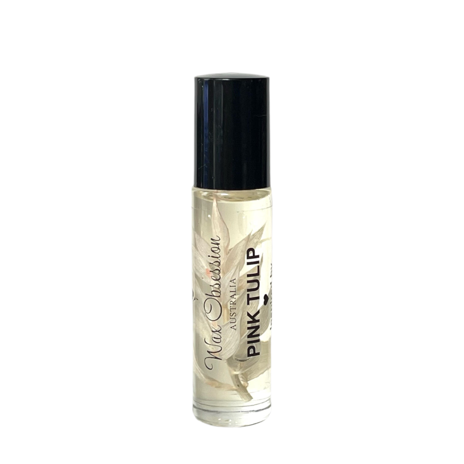 Pink Tulip Roll-On Perfume – La Tulipe by Byredo dupe by Wax Obsession, infused with real dried flowers