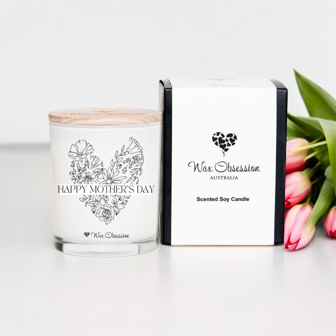 Quote Candle - Happy Mother's Day