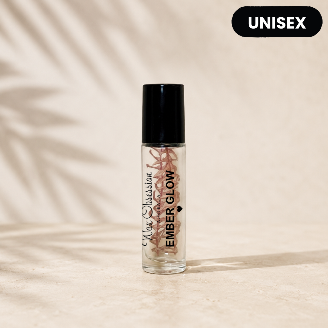 EMBER GLOW ROLL-ON PERFUME BY WAX OBSESSION | INSPIRED BY MAISON MARGIELA REPLICA BY THE FIREPLACE