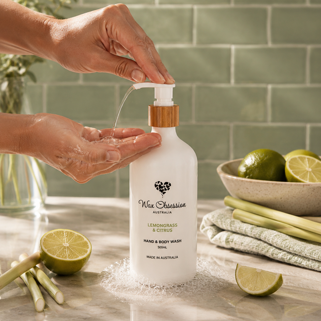 Lemongrass & Citrus Hand & Body Wash | Wax Obsession