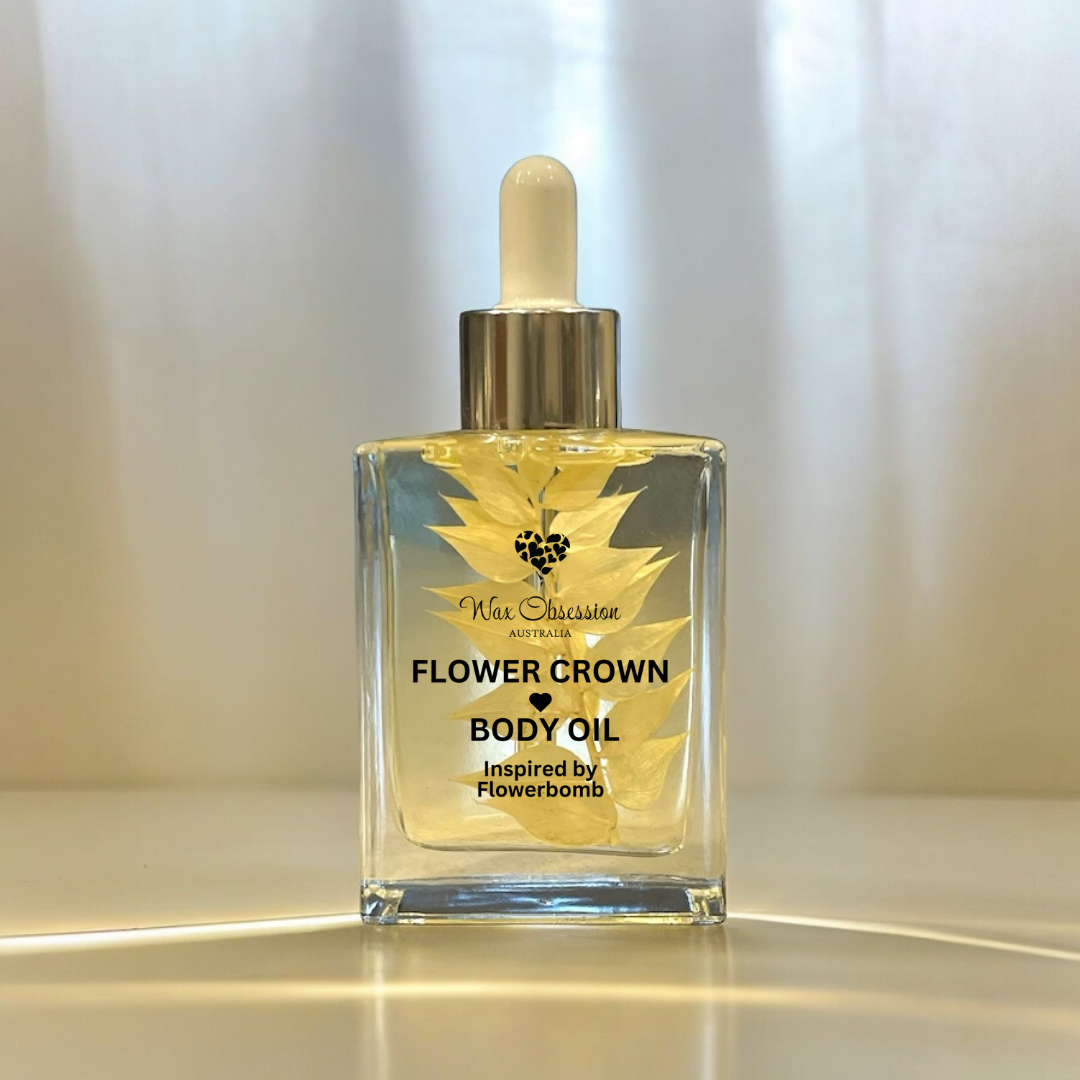 BODY OIL - FLOWER CROWN (inspired by Flowerbomb)