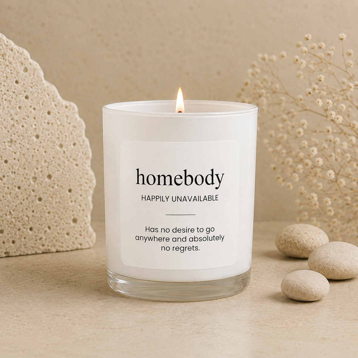 Home Body scented soy candle from the Wax Obsession Definition Collection
