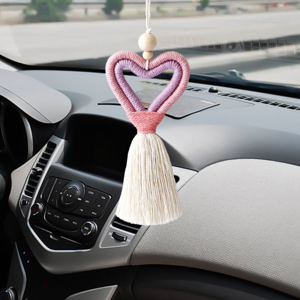 Car Fragrance - Pink & Grey Heart
