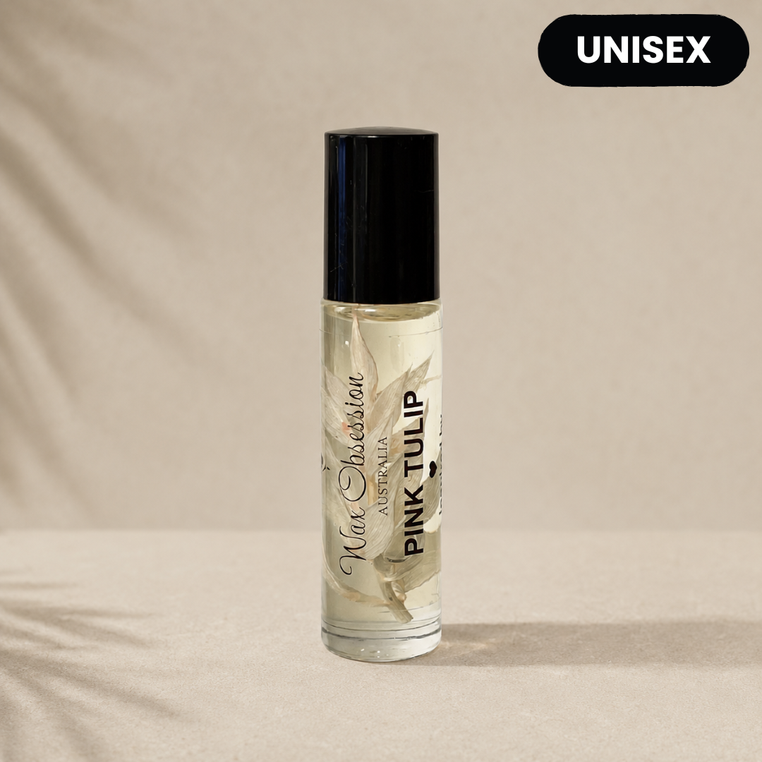 PINK TULIP ROLL-ON PERFUME BY WAX OBSESSION | INSPIRED BY BYREDO LA TULIPE