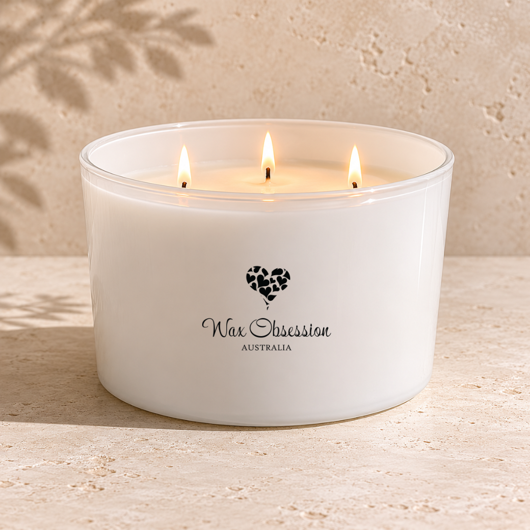 Iconic | Tobacco Vanille Inspired Soy Candle Triple Wick – Wax Obsession Australia