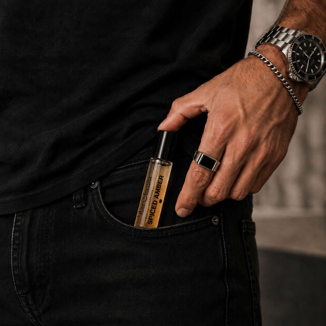 SPICED AMBER ROLL-ON PERFUME OIL | INSPIRED BY STRONGER WITH YOU INTENSELY