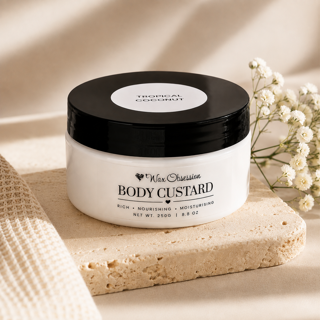 Body Custard by Wax Obsession | Tropical Coconut