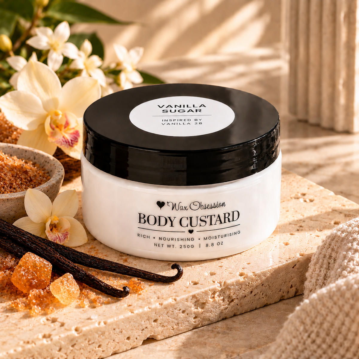 Vanilla Sugar Body Custard by Wax Obsession | inspired by Vanilla 28