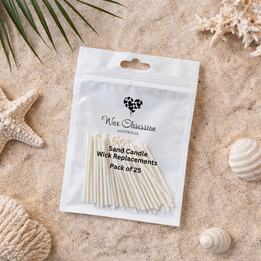 Sand Candle Wicks – 25 Pack