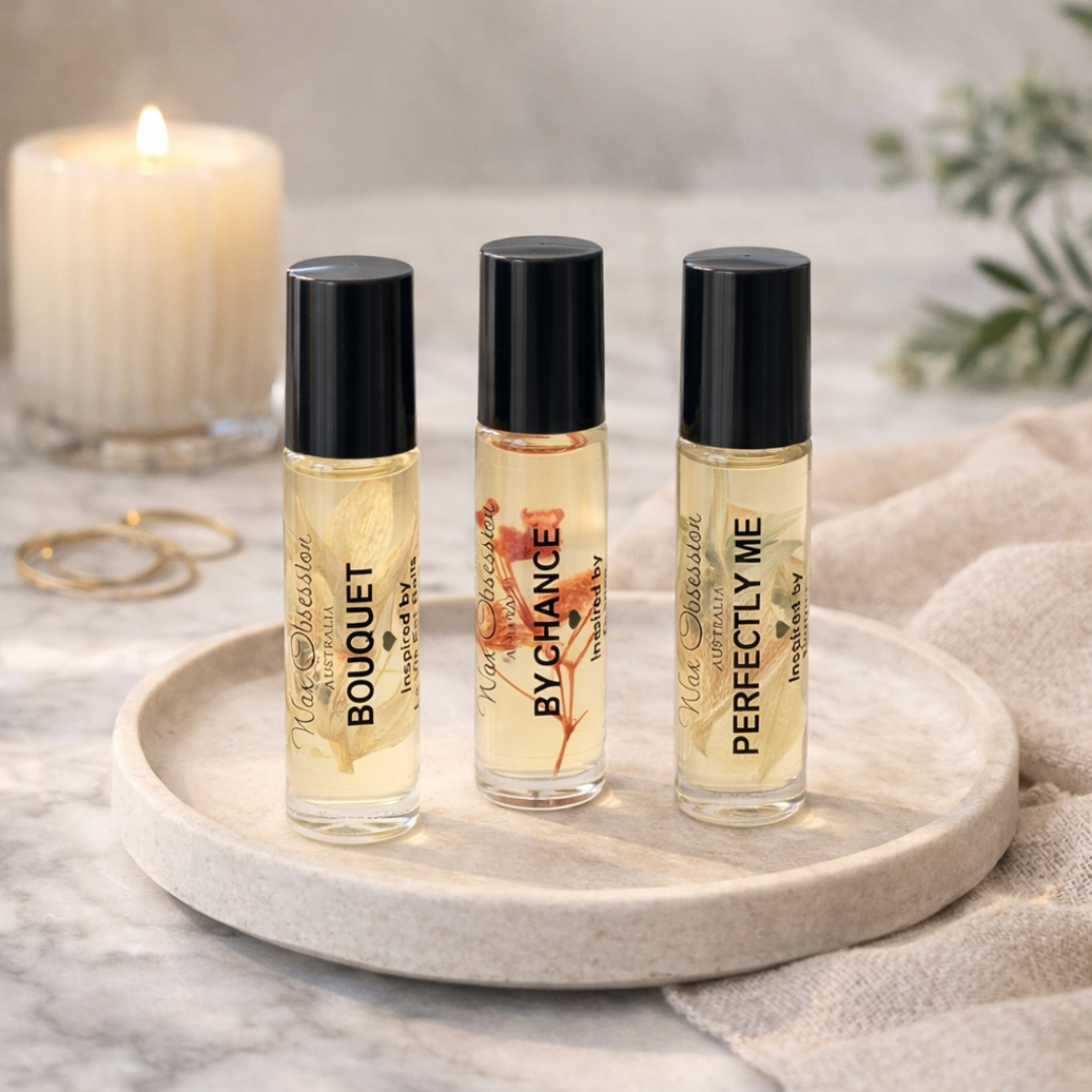 MIDNIGHT ROLL-ON PERFUME BY WAX OBSESSION | A DUPE OF RALPH LAUREN MIDNIGHT ROMANCE