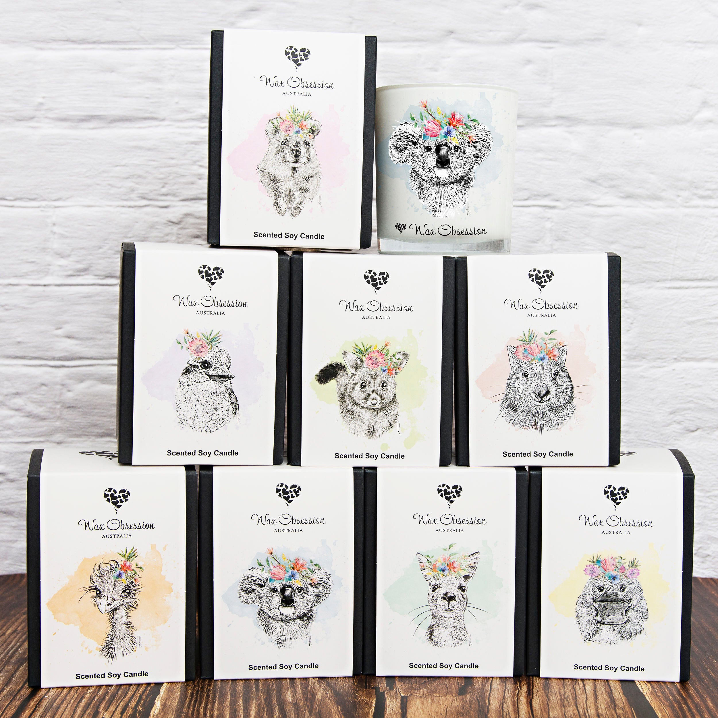 Aussie Wildlife Candle Collection by Wax Obsession