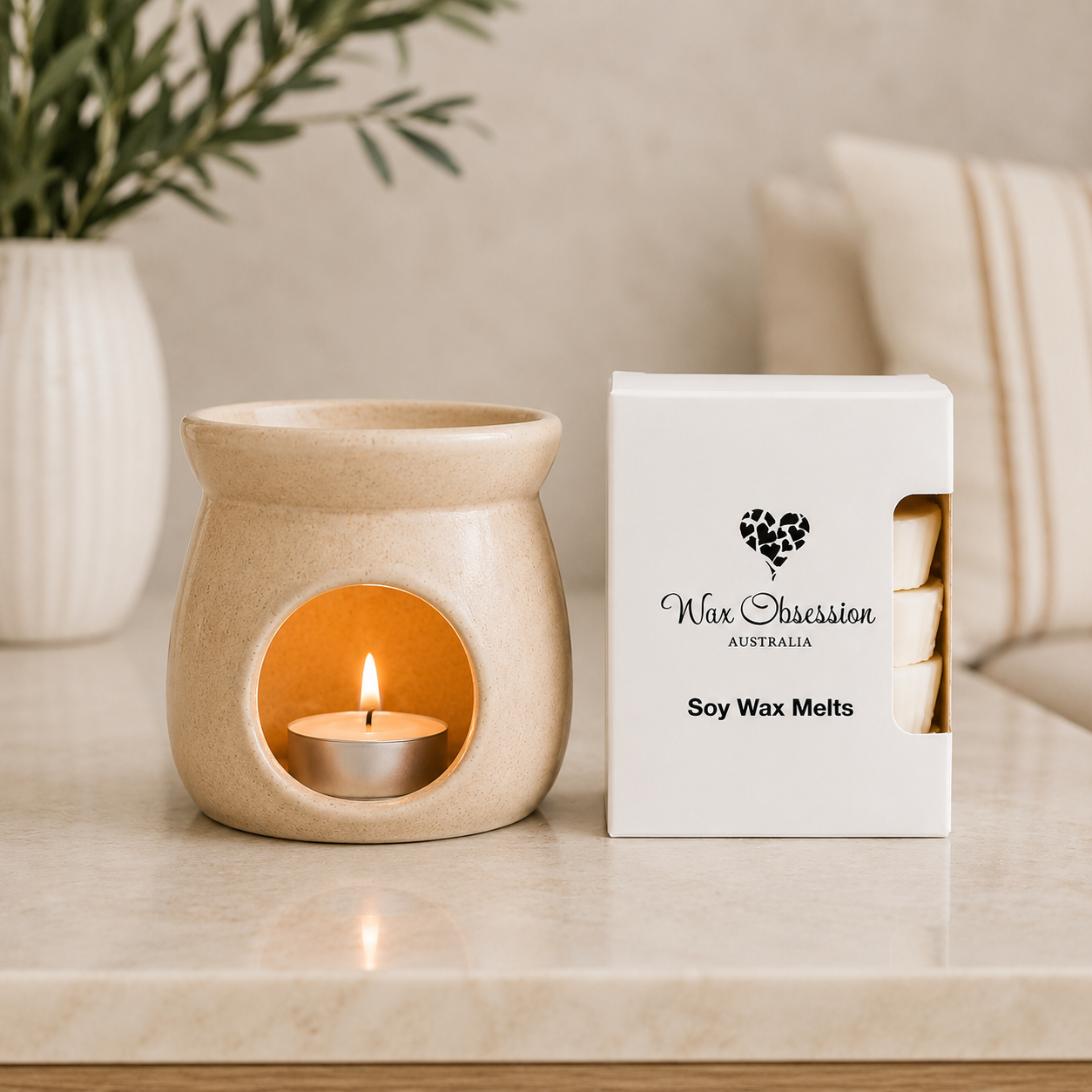Sandalwood Vanilla Soy Melts by Wax Obsession Australia