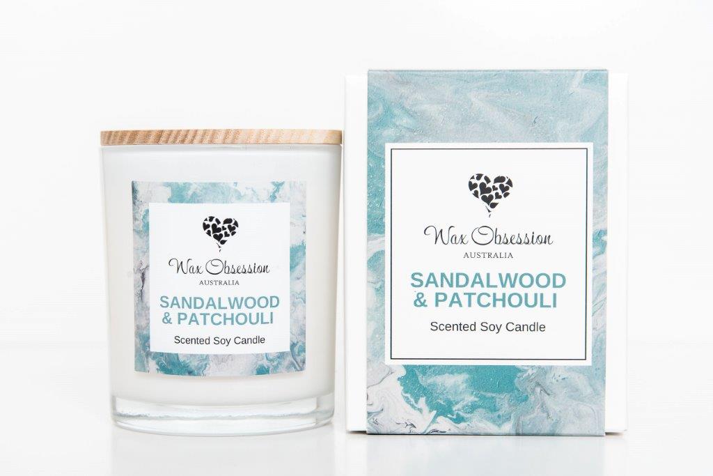 SANDALWOOD & PATCHOULI CANDLE
