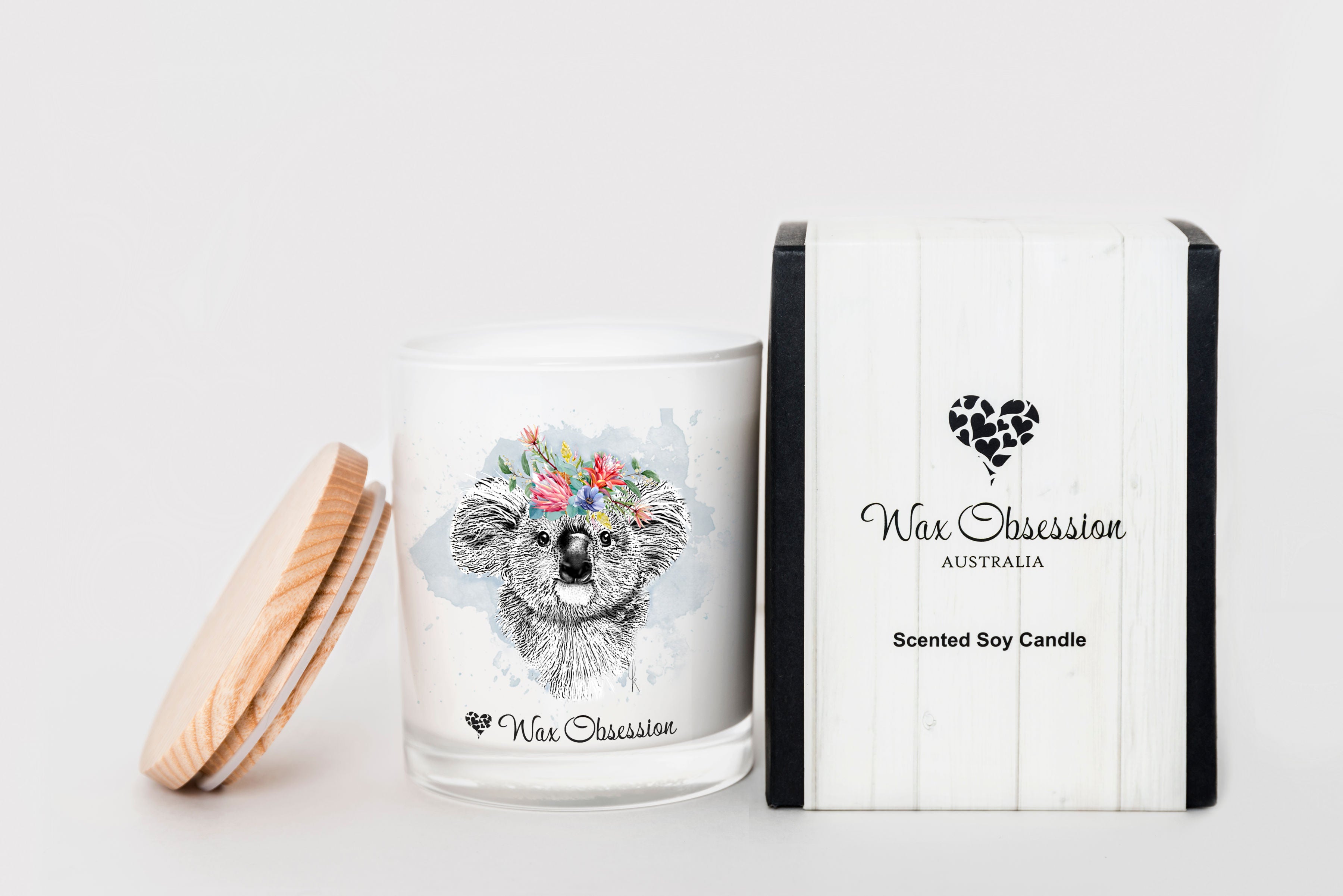 Wildlife Candle - Koala...Guava & Lychee