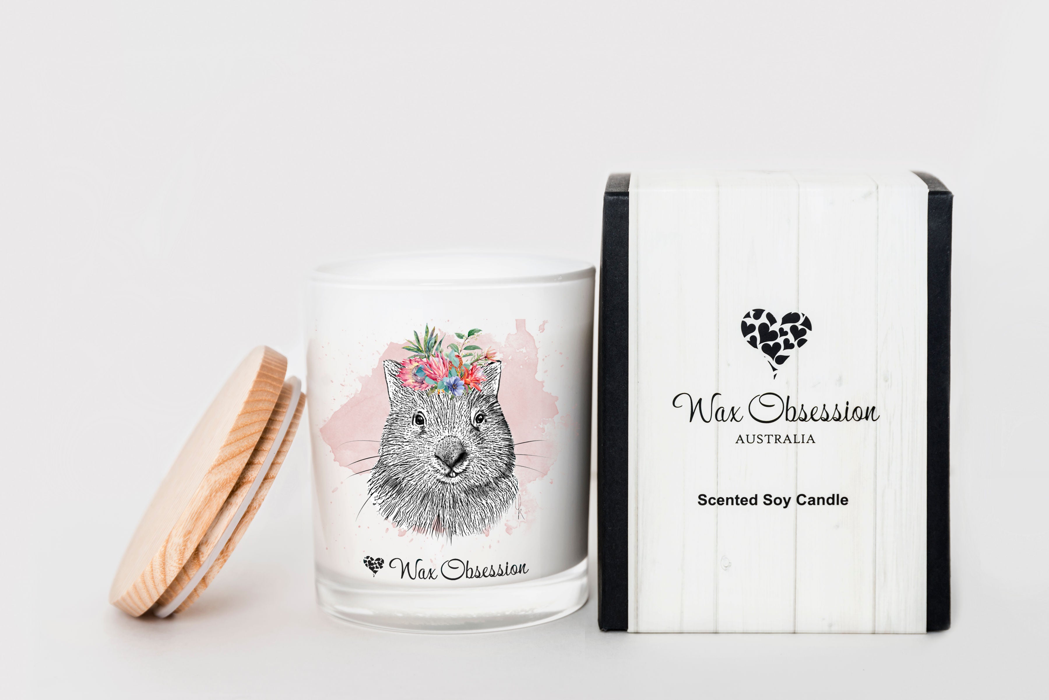 Wildlife Candle - Wombat...Vanilla Caramel