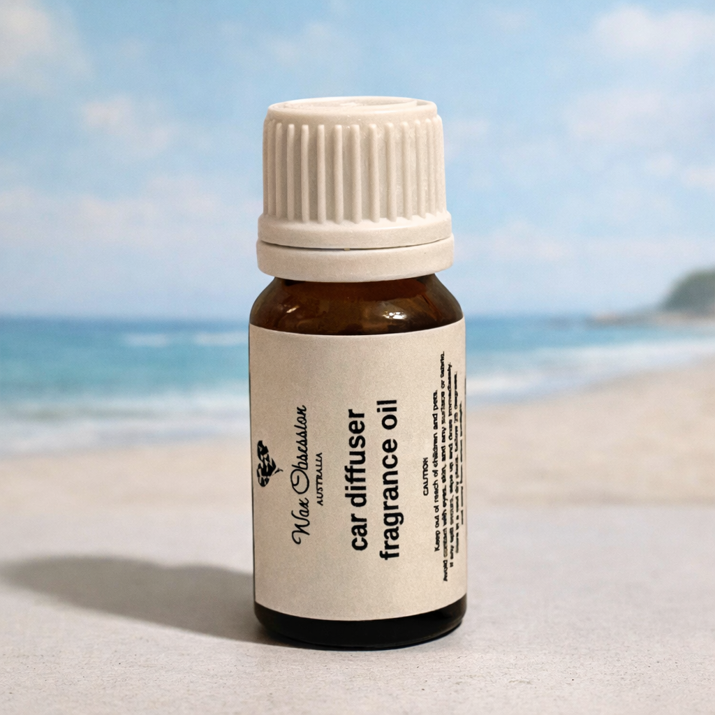 Coastal Car Fragrance with natural sea shell with refills available | wax obsession