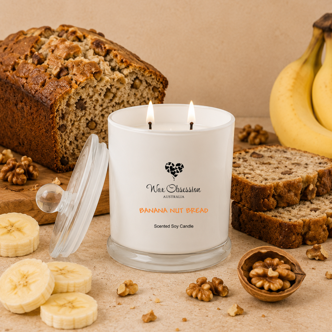 BANANA NUT BREAD SCENTED CANDLE