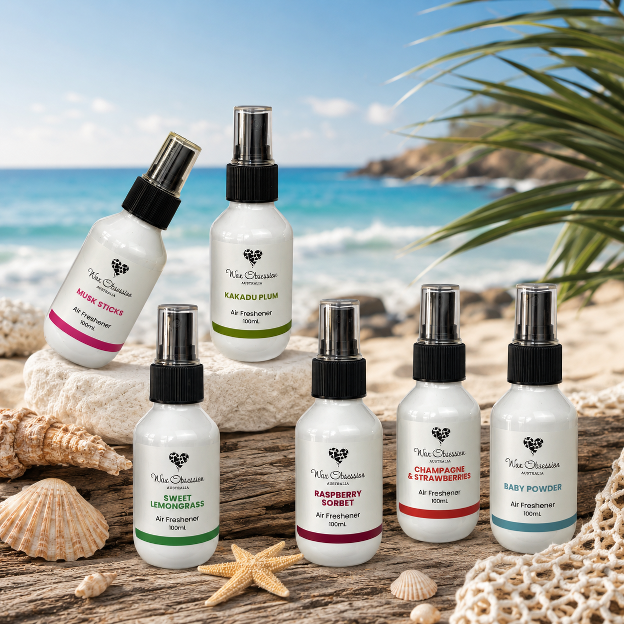 Air Freshener 6-pack by Wax Obsession | Room Spray Bundle Value Pack