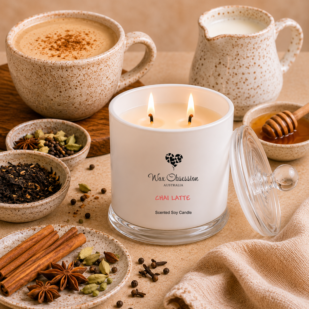CHAI LATTE SCENTED CANDLE