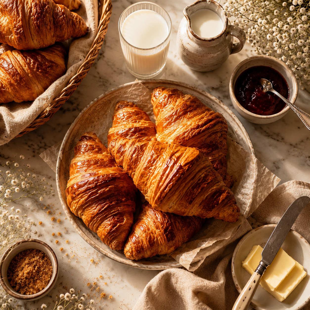CROISSANT SCENTED CANDLE