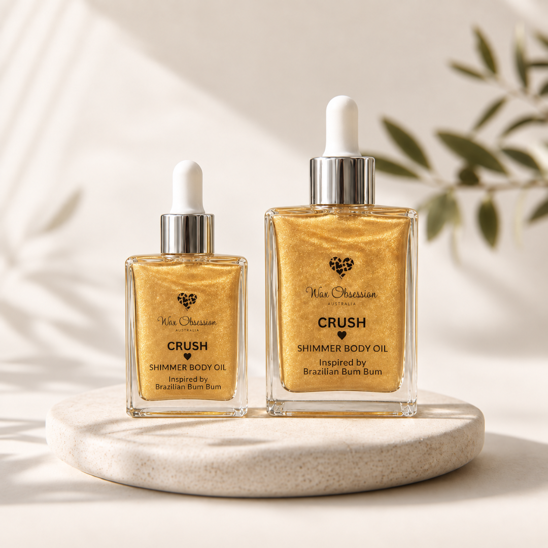Crush Shimmer Body Oil by Wax Obsession | inspired by Sol de Janeiro's Brazilian Bum Bum Cheirosa 62
