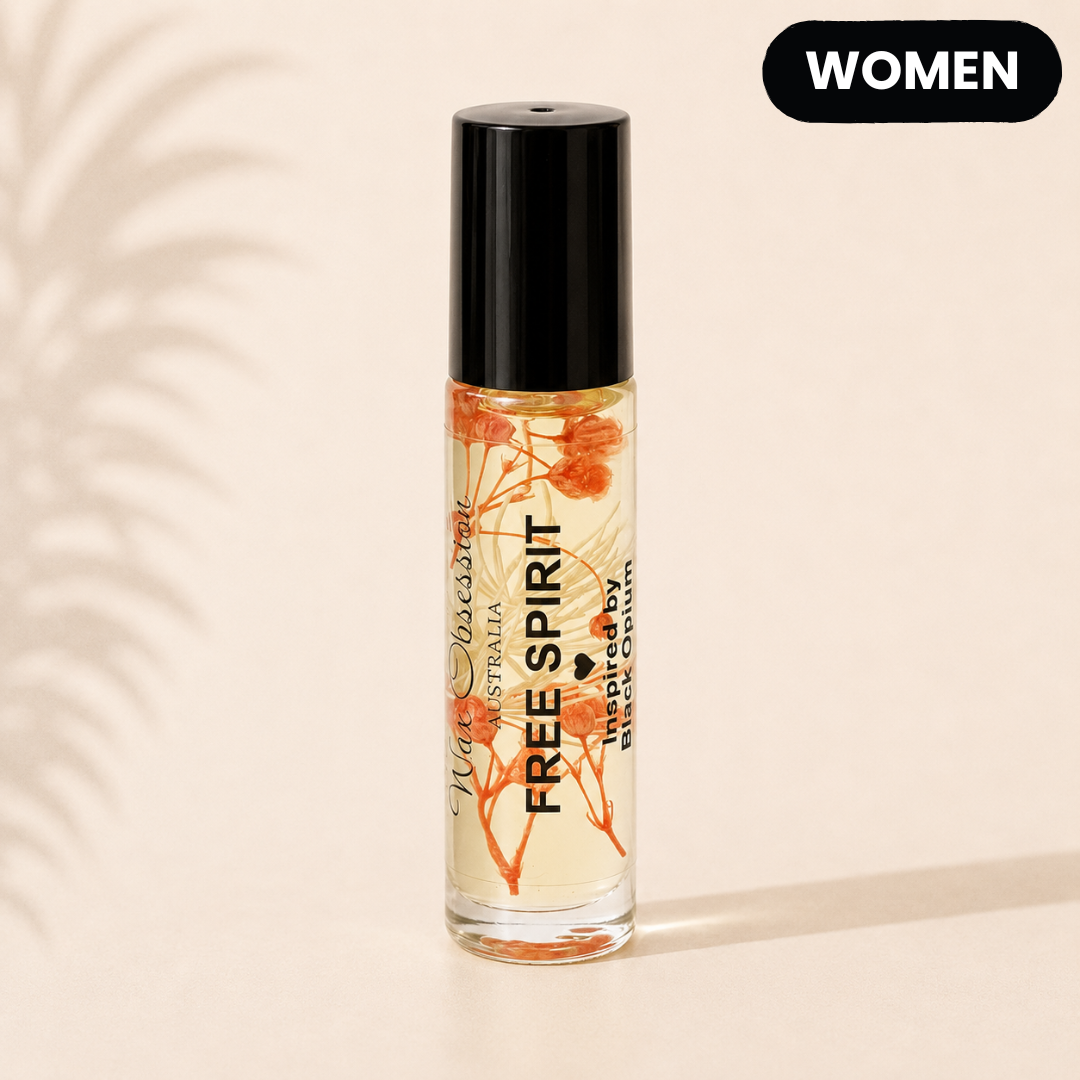 FREE SPIRIT ROLL-ON PERFUME BY WAX OBSESSION | INSPIRED BY YSL BLACK OPIUM