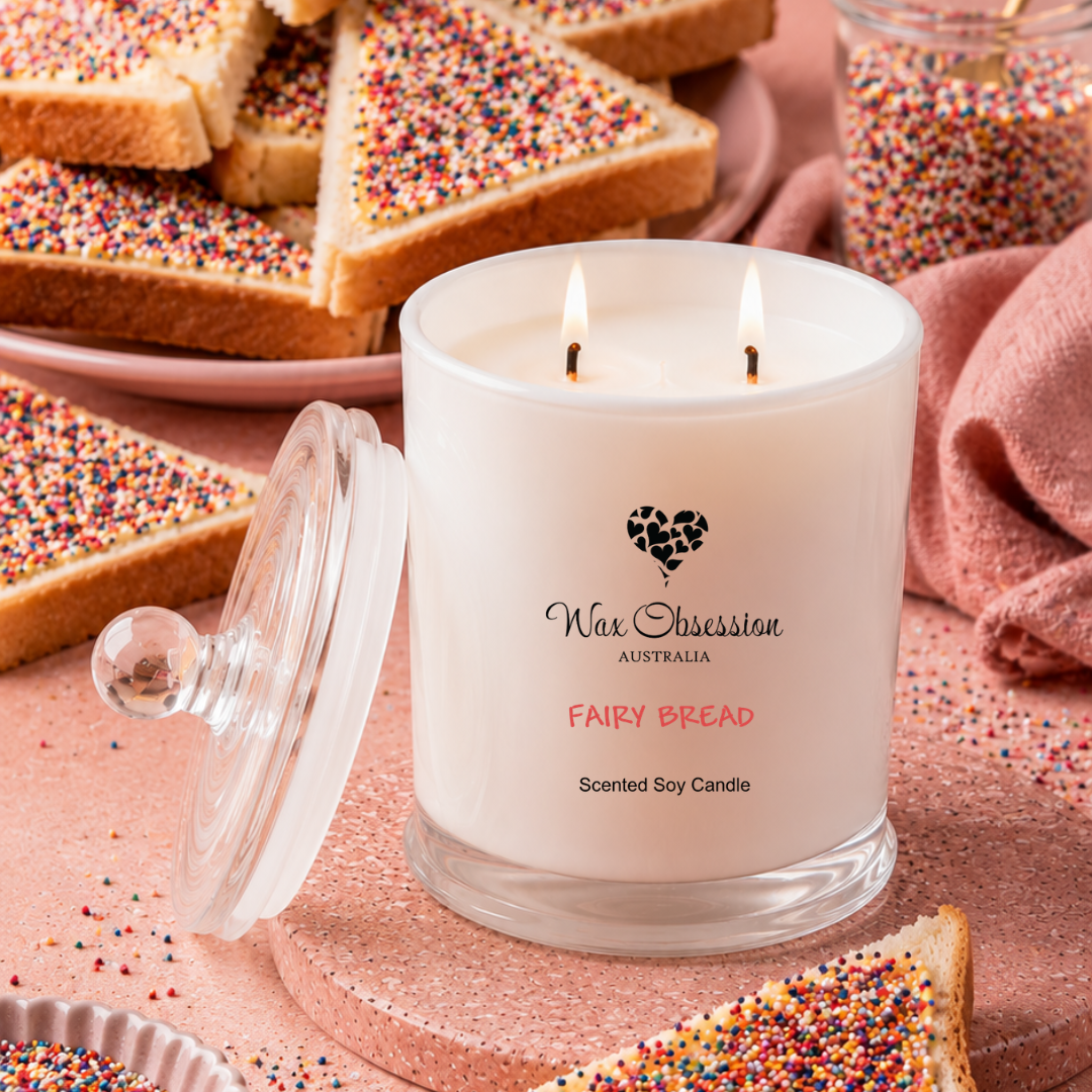 FAIRY BREAD SCENTED CANDLE