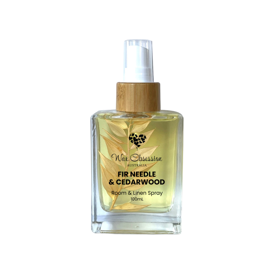 Fir Needle & Cedarwood Room & Linen Spray by Wax Obsession