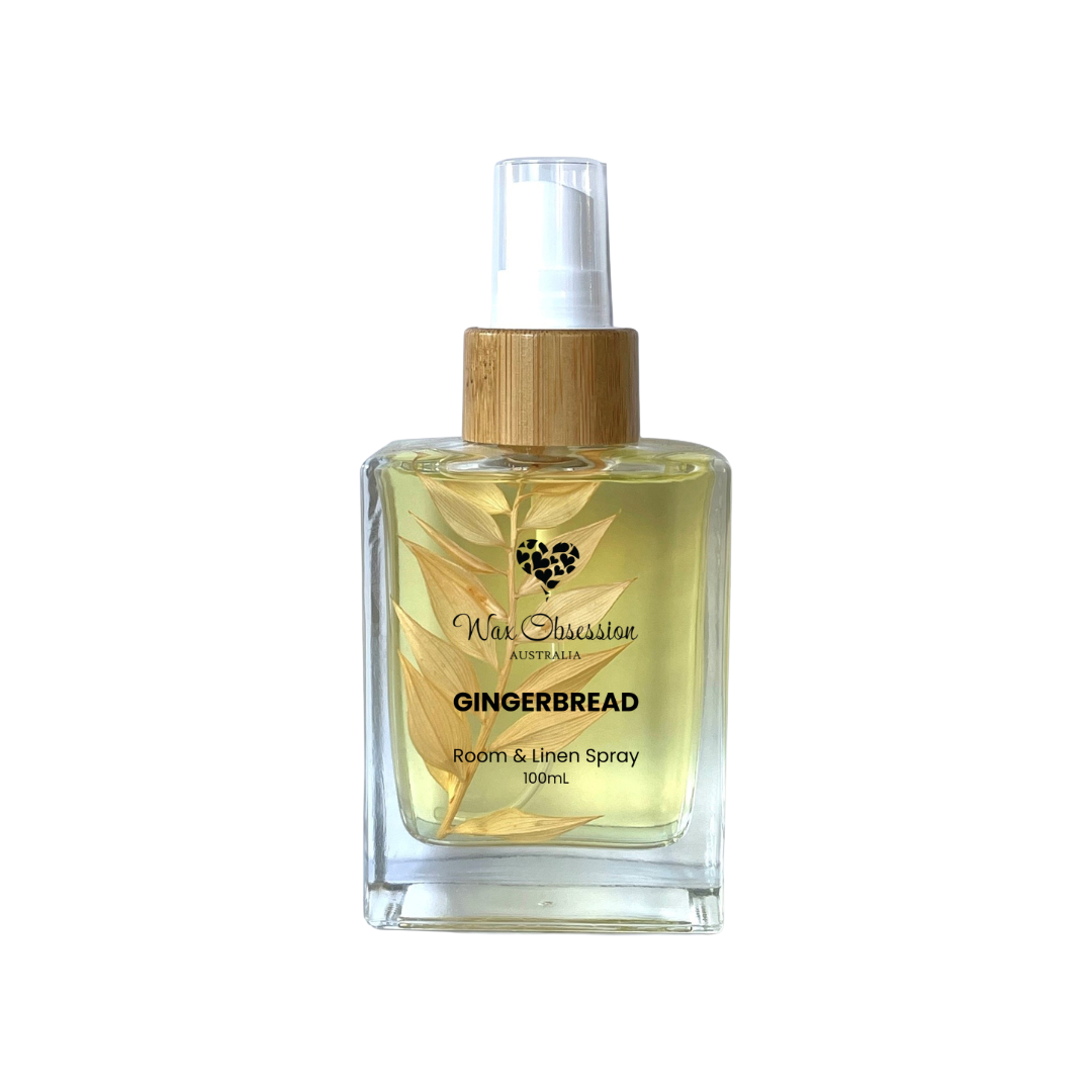 Gingerbread Christmas Room & Linen Spray by Wax Obsession