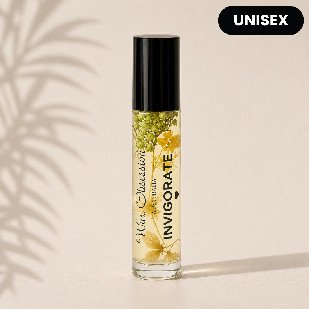 INVIGORATE ROLL-ON PERFUME BY WAX OBSESSION | INSPIRED BY JO MALONE LIME, BASIL & MANDARIN