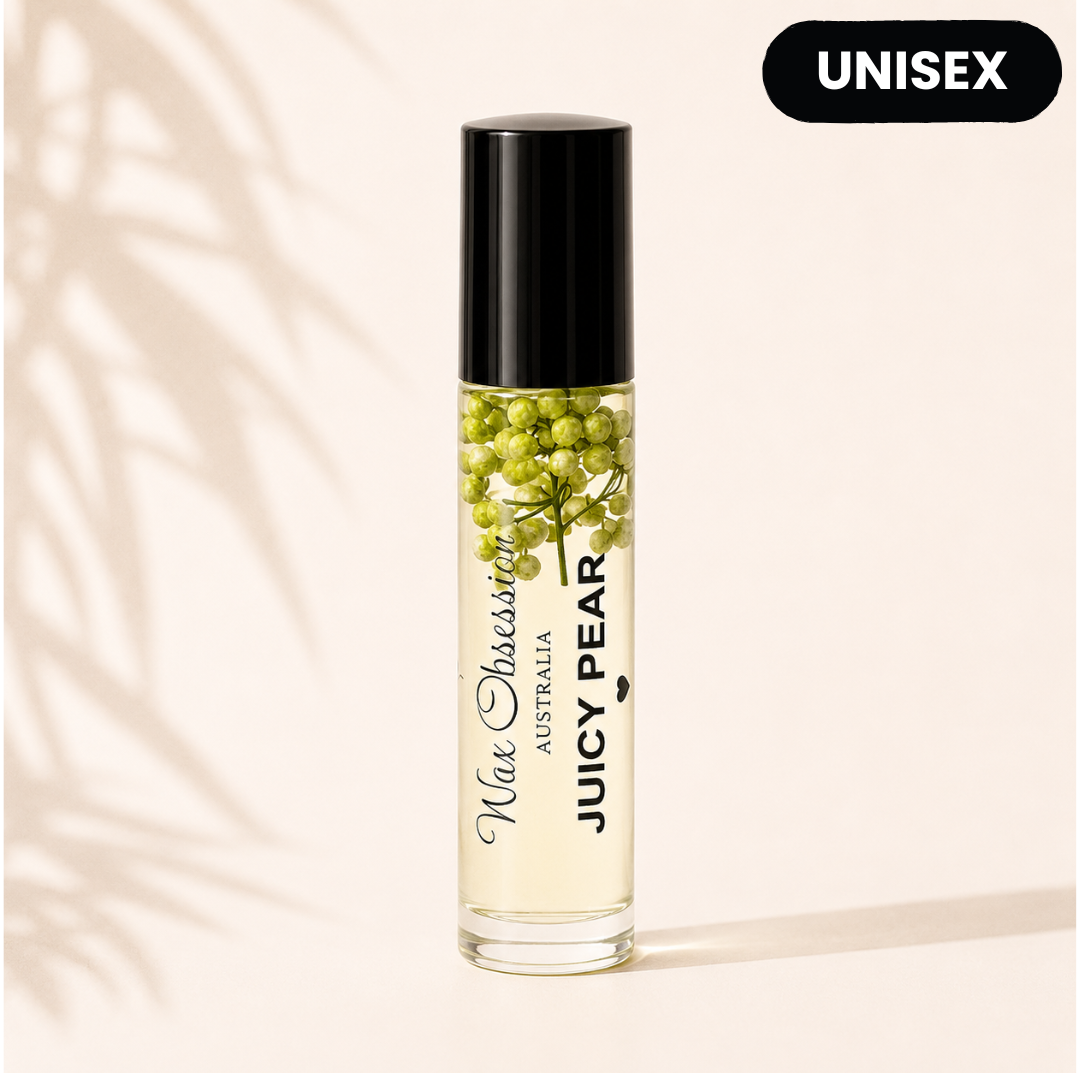 JUICY PEAR ROLL-ON PERFUME BY WAX OBSESSION | INSPIRED BY JO MALONE ENGLISH PEAR & FREESIA