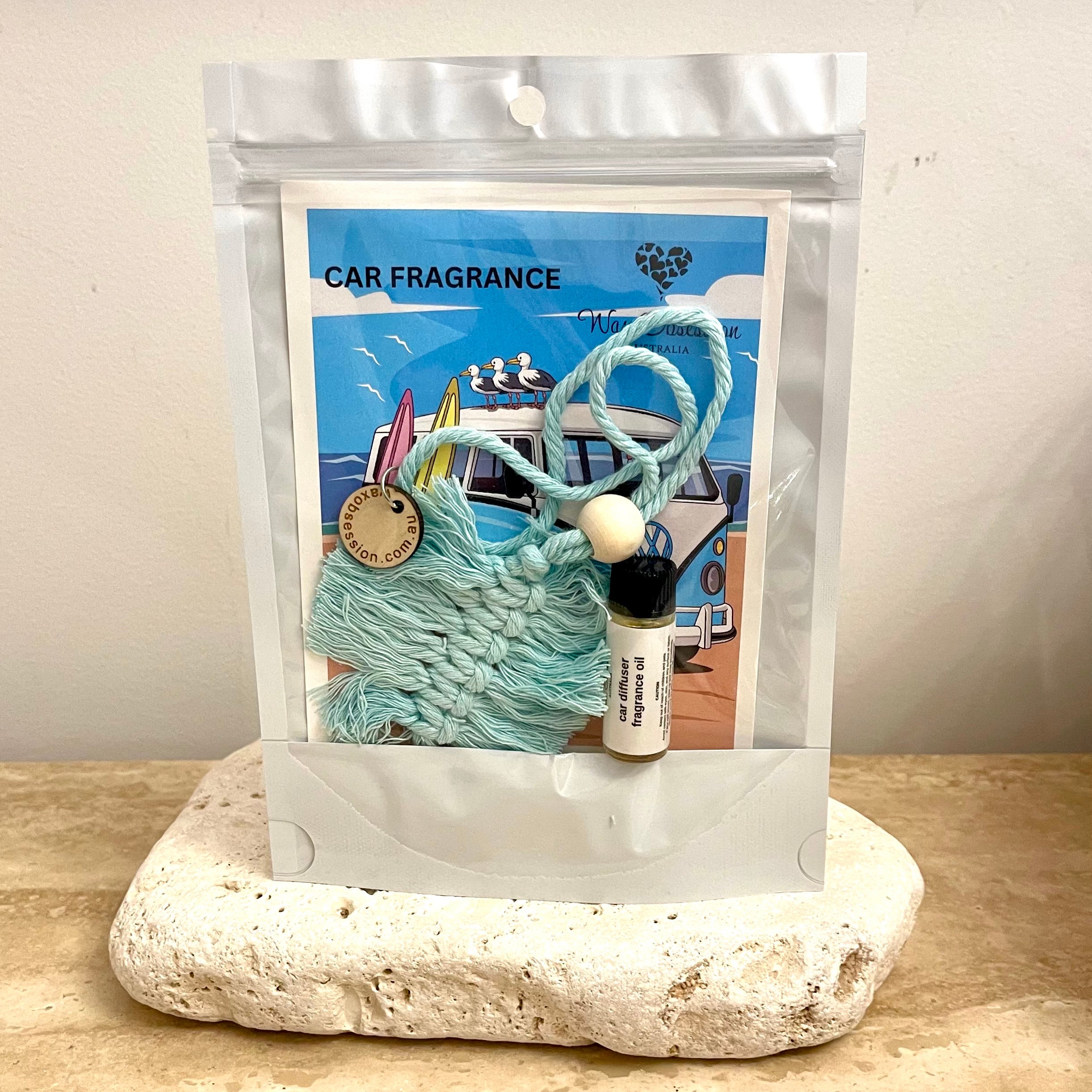 Car Fragrance - Mint Macrame