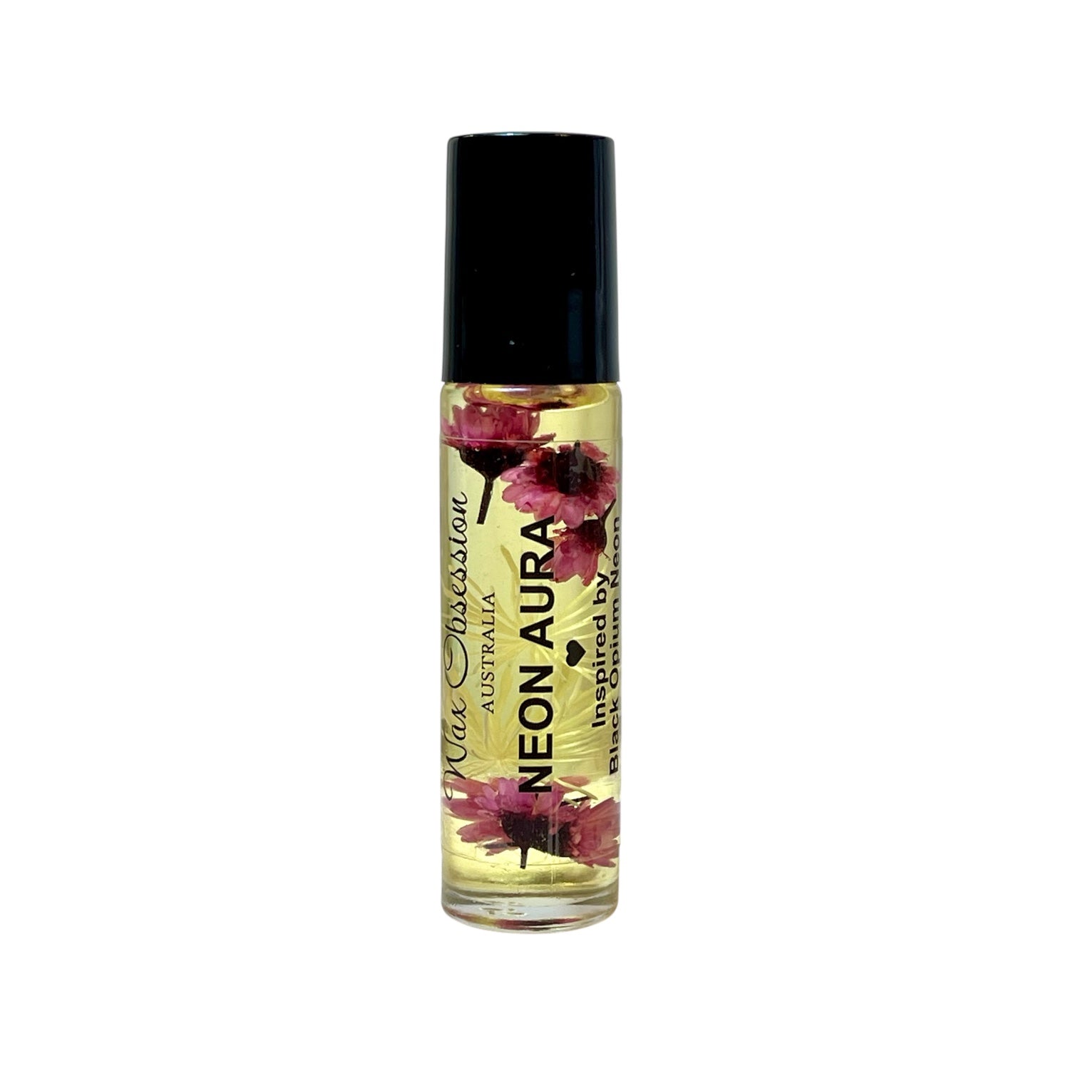 Neon Aura | A Wax Obsession perfume dupe of Black Opium Neon