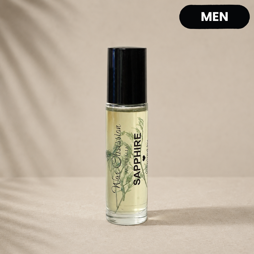 SAPPHIRE ROLL-ON COLOGNE BY WAX OBSESSION | INSPIRED BY CHANEL BLEU
