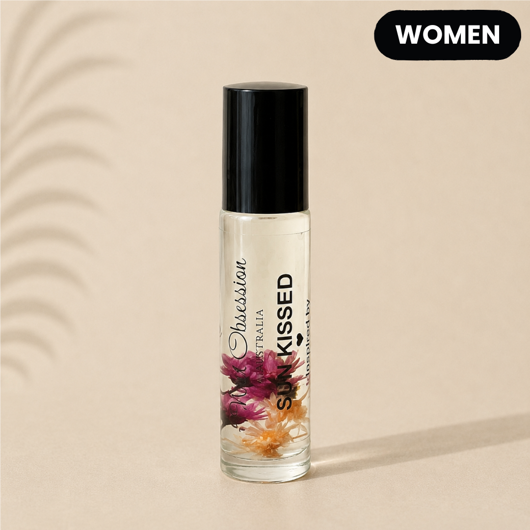 SUN KISSED ROLL-ON PERFUME BY WAX OBSESSION | INSPIRED BY SOL DE JANEIRO CHEIROSA 59