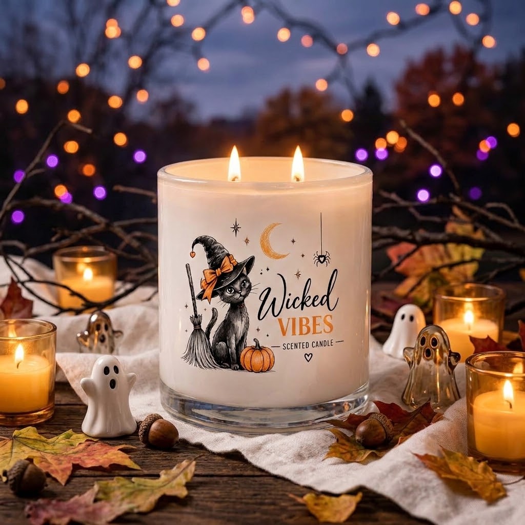 Halloween Scented Soy Candle by Wax Obsession